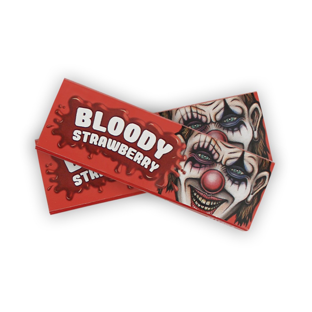 Papel p/Armar Saborizado BLOODY STRAWBERRY x 50u. Lion Rolling Circus